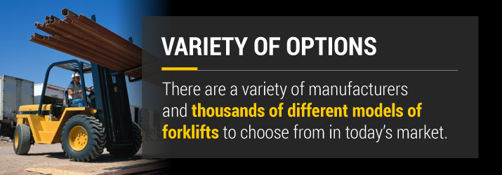 Options For Renting Forklifts