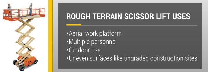 Rough Terrain Scissor Lift