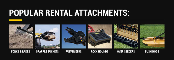 Landscaping Attachments Popular Rentals