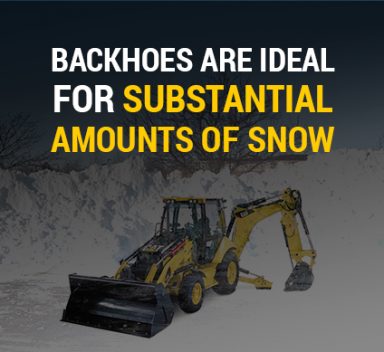 backhoes for snow removal