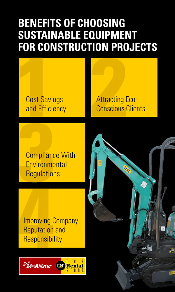 Improve Sustainability With Green Rental Equipment MacAllister Rentals