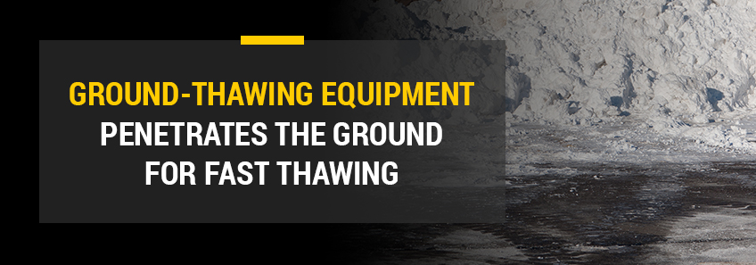 ground thawing equipment