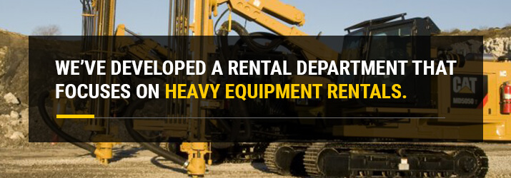 heavy equipment rentals