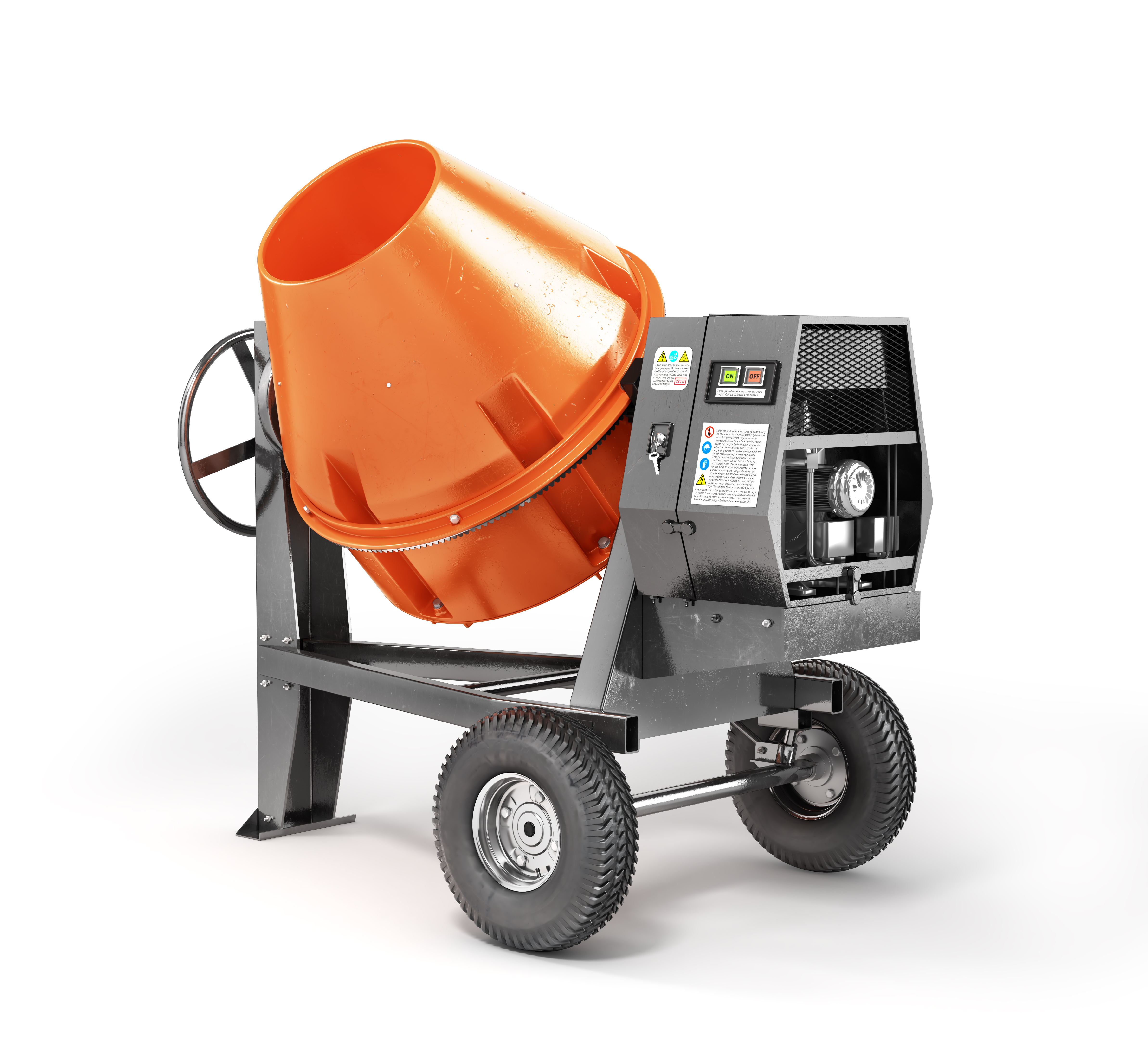 Mortar Mixer Rental, Concrete Mixer Rental