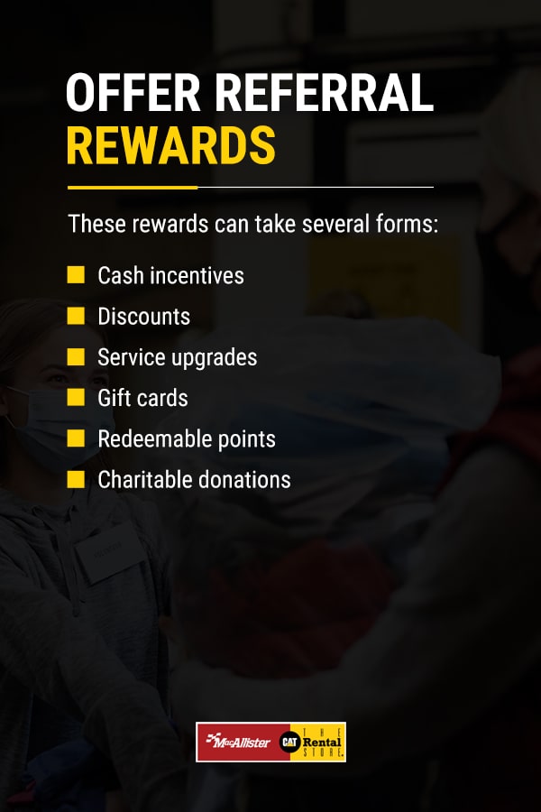 offer referral rewards