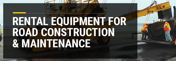 road construction equipment rental