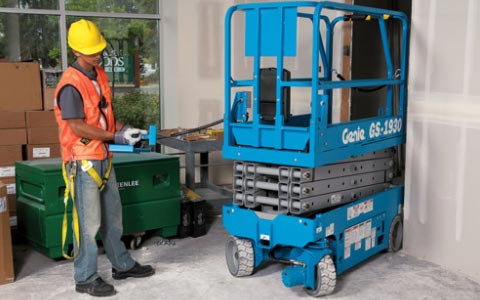 electric scissor lift rental