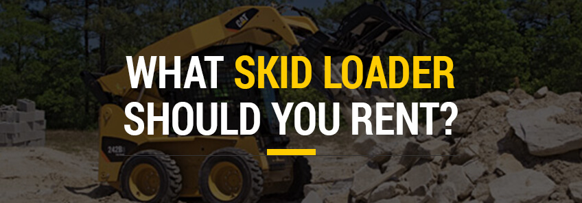 skid loader rentals