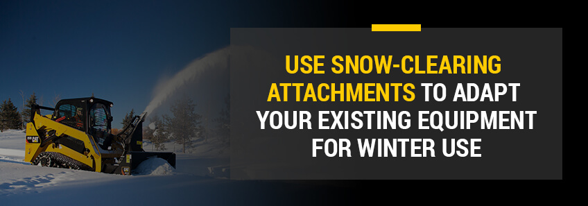 snow clearing attachments