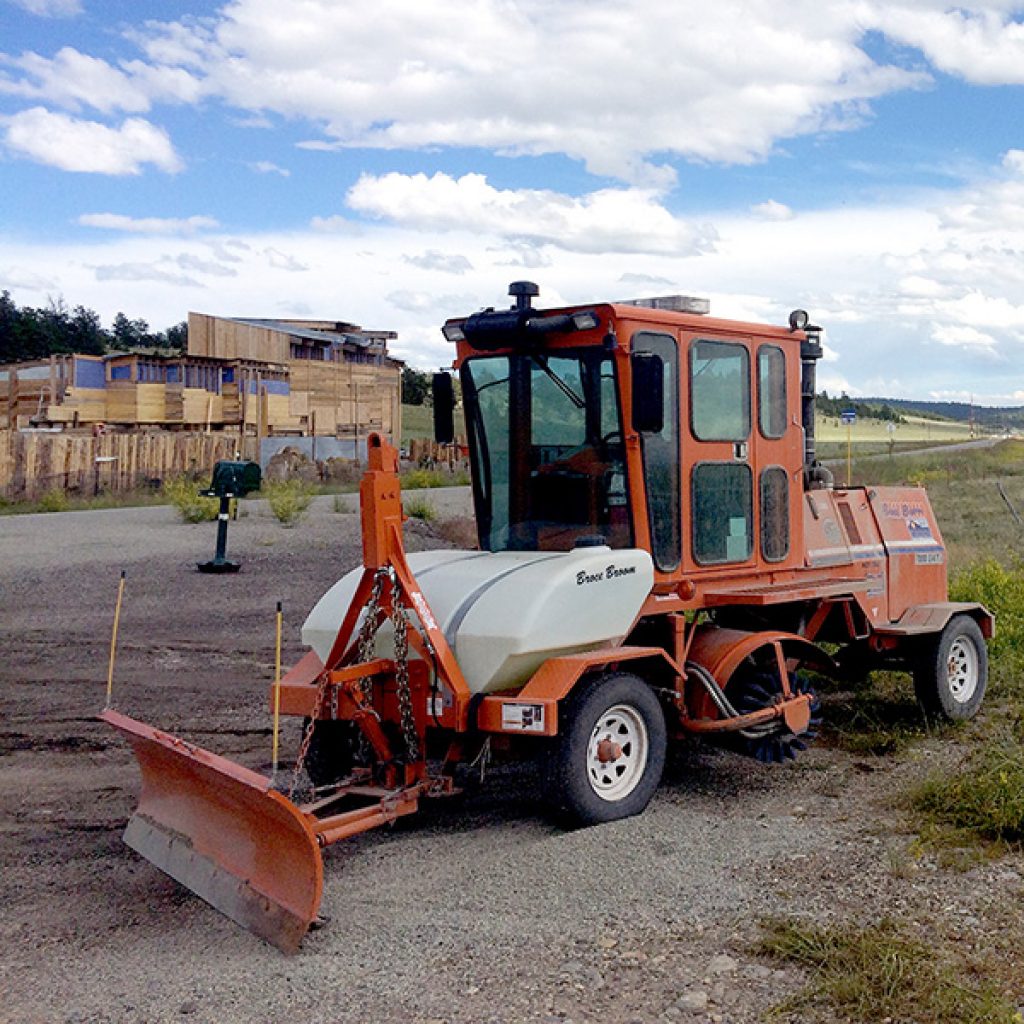 Construction Street Sweeper For Rent Macallister Rentals