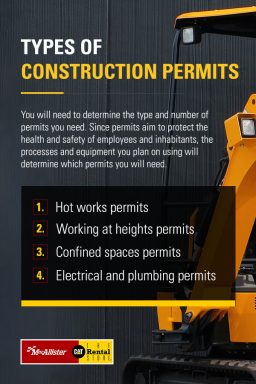 types of construction permits