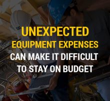 unexpected equipment expenses