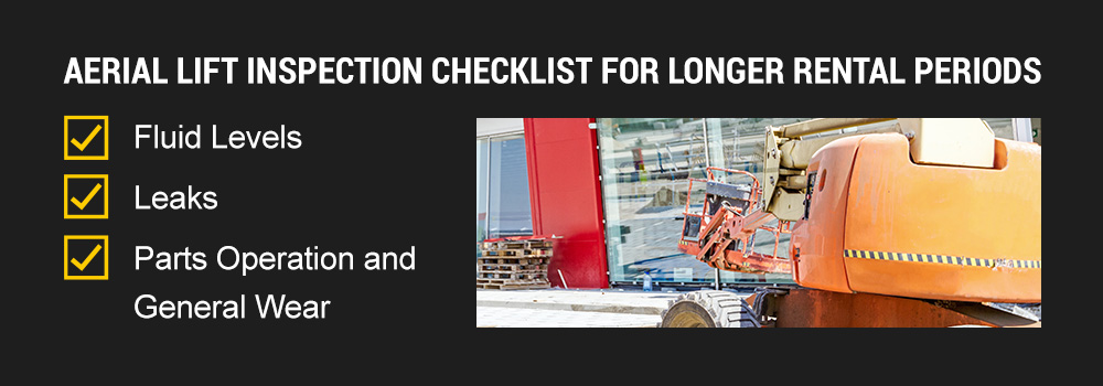 aerial lift inspection checklist