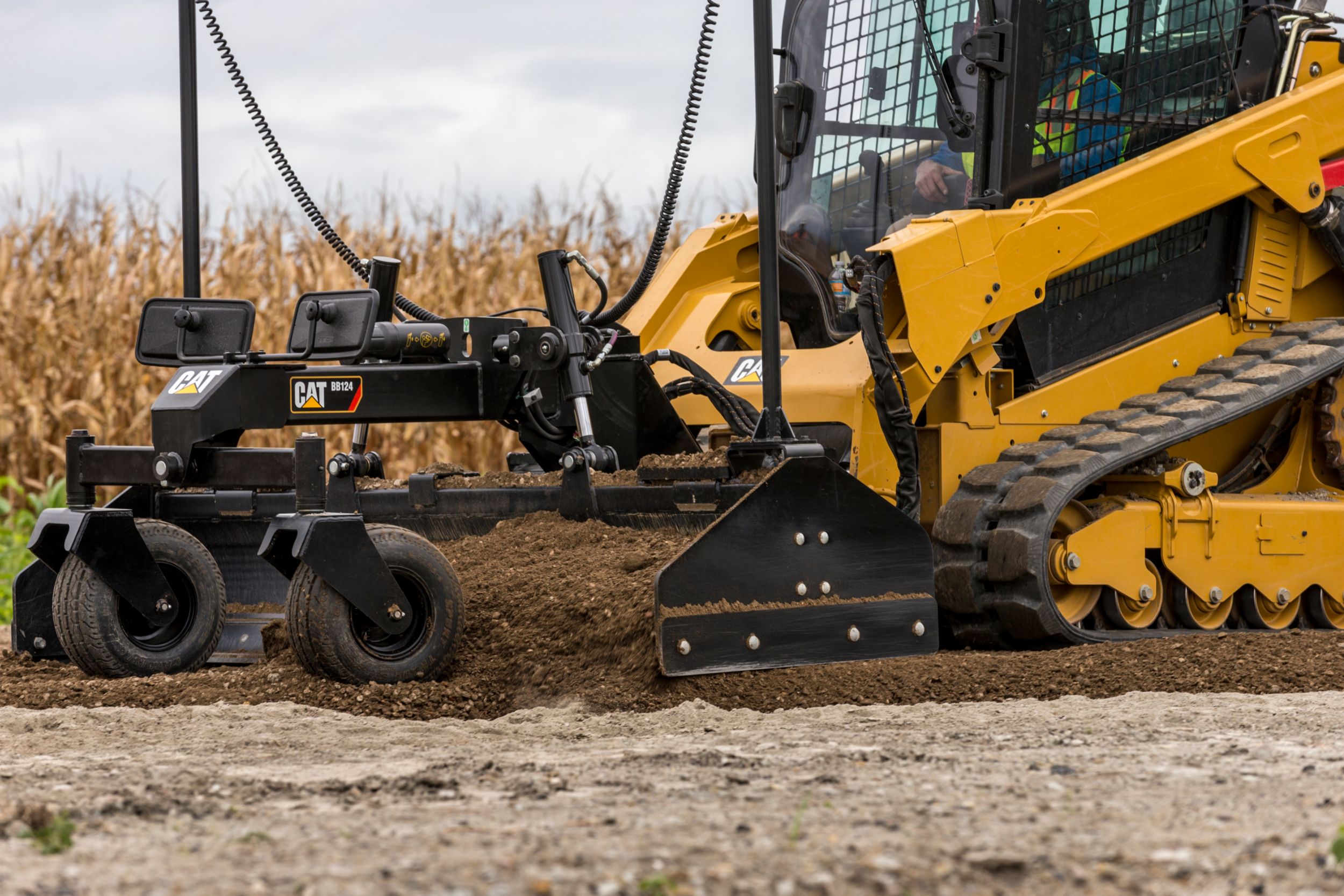 cat box blade rental