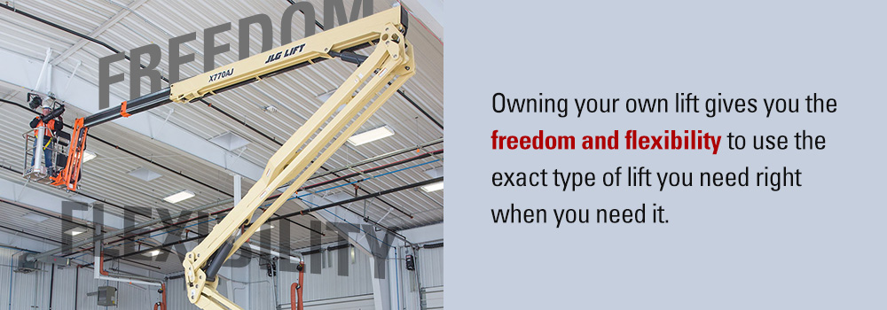 freedom and flexibility