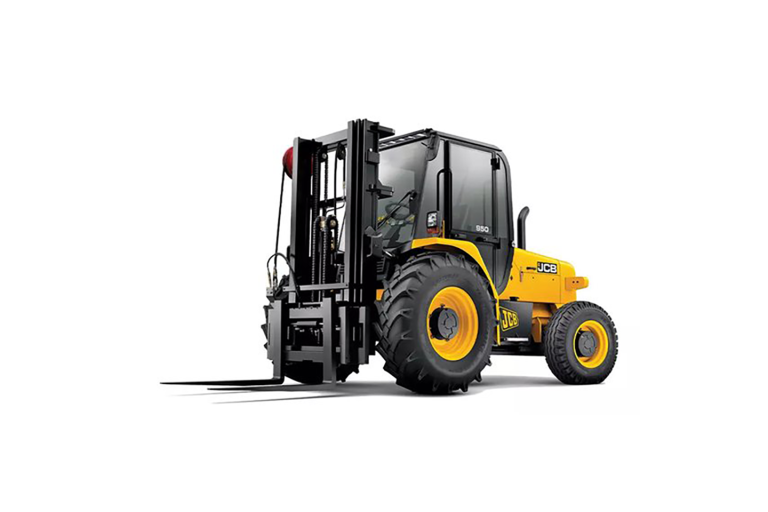 10,000 lb Straight Mast Rough Terrain Forklifts