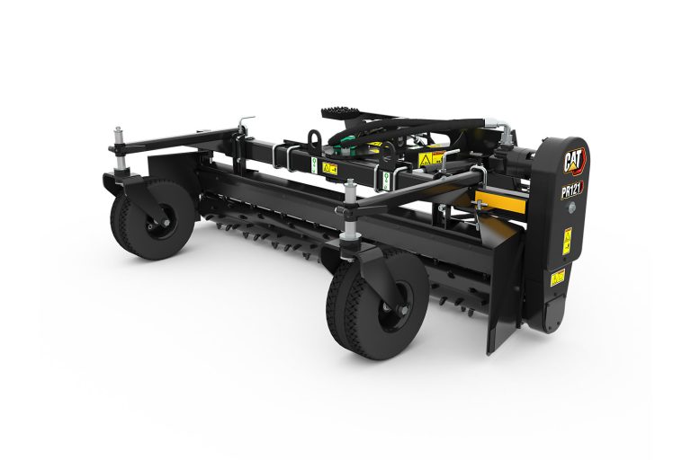 Skid Steer Loader Power Rakes