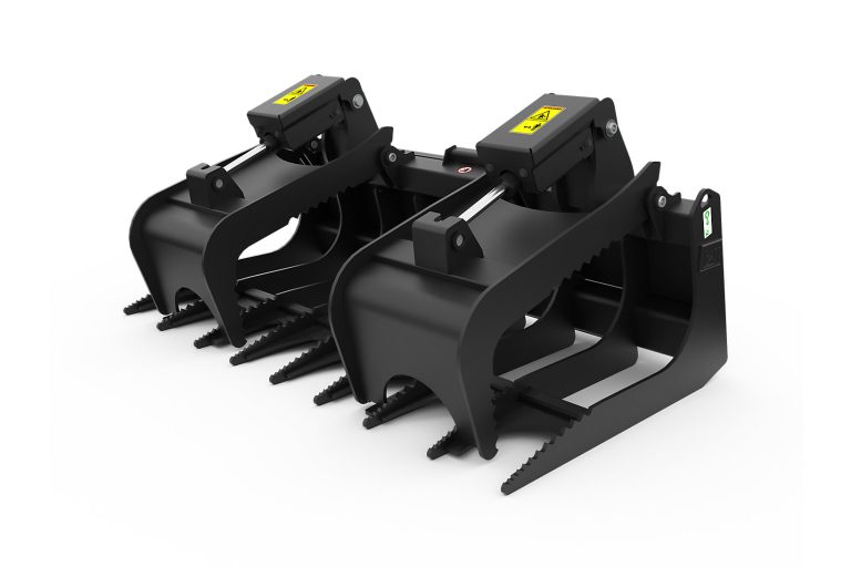 Skid Steer Loader Grapple Rakes