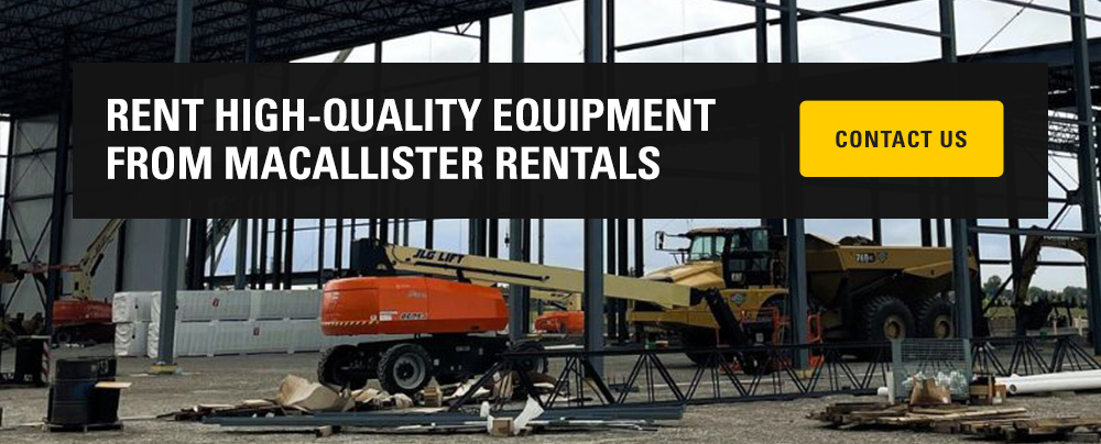 rent quality equipment
