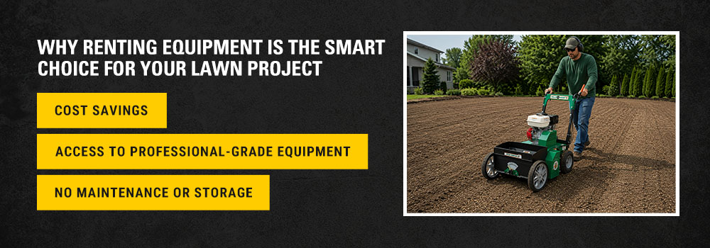 renting equipment is smart