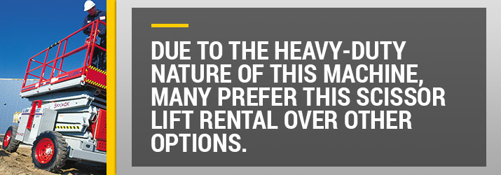 rough scissor lift benefits