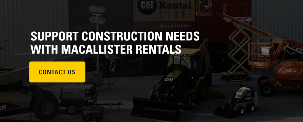 support from macallister rentals