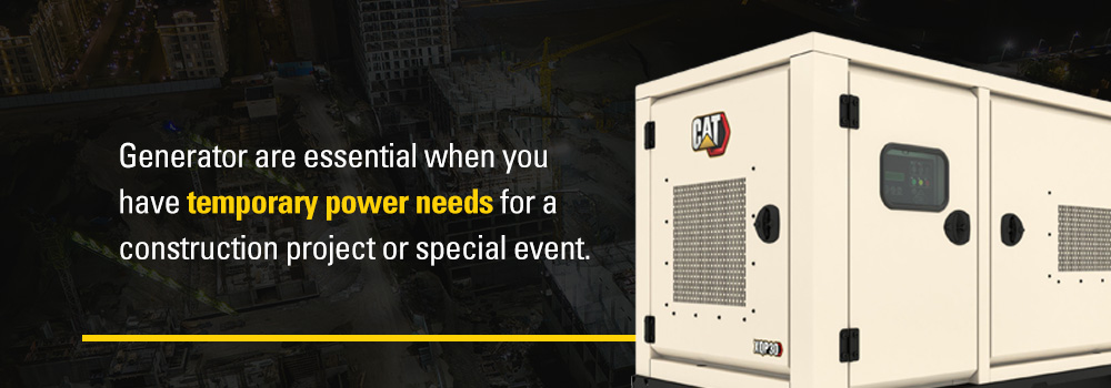 temporary power needs