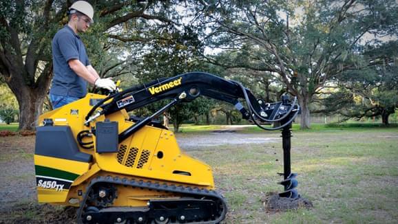 vermeer S450TX compact earth moving equipment