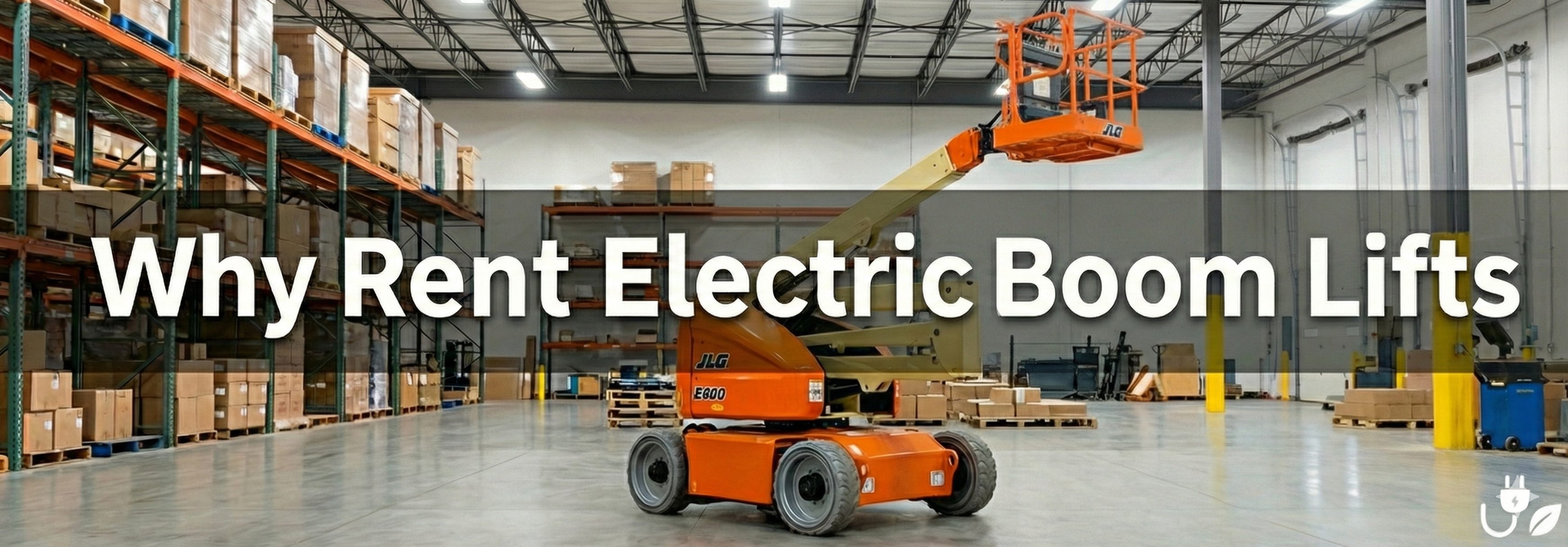 why rent electric boom lifts
